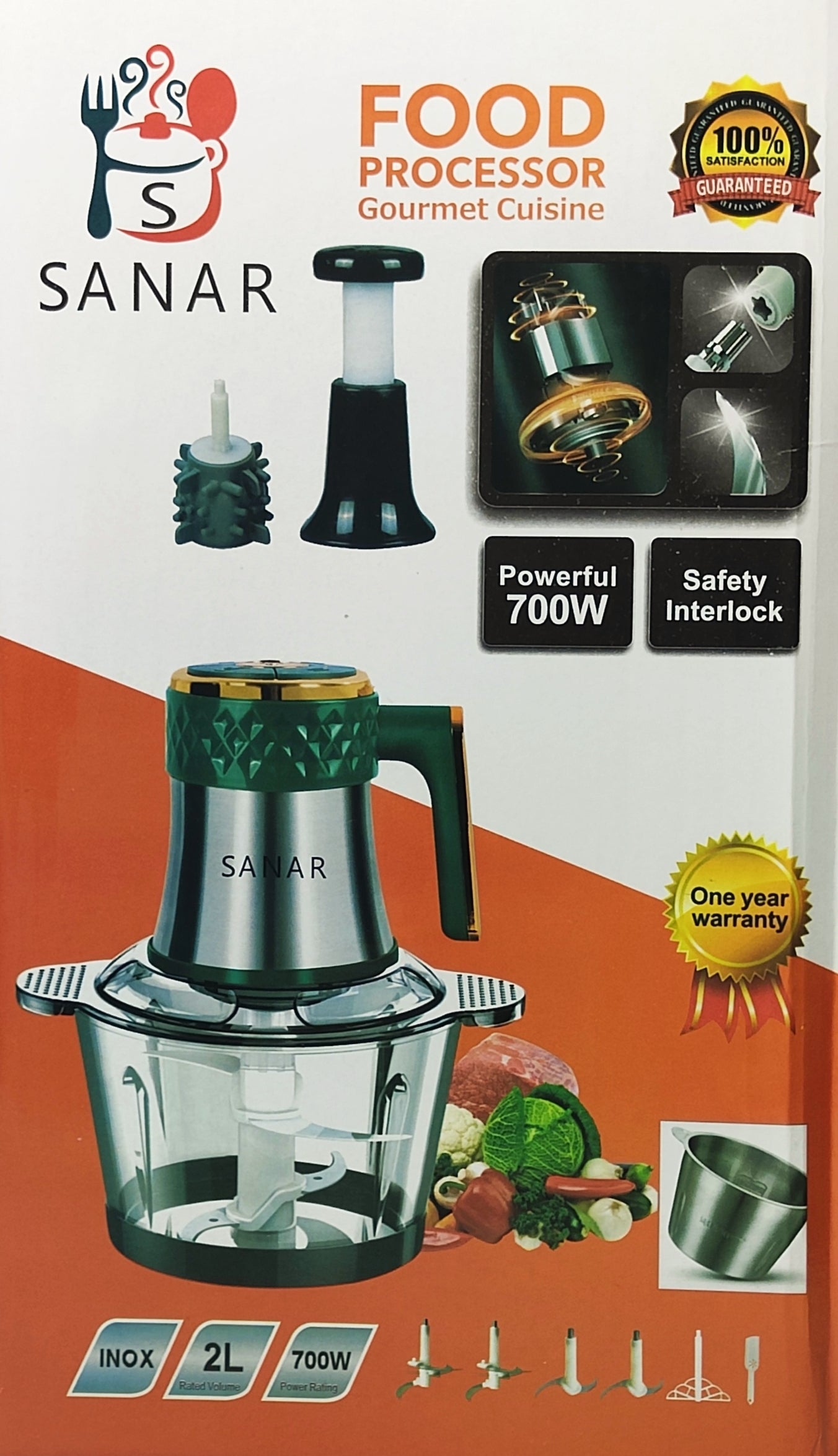 Sanar – Hachoir électrique