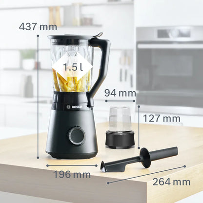 BOSCH – Blender Vitapower Serie 4 1200 W Noir – MMB6176B