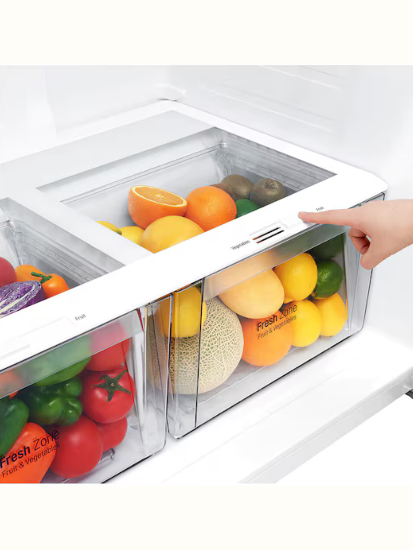 LG – Réfrigérateur 602 L Smart Inverter avec Wi-Fi – GR-H802HLHM