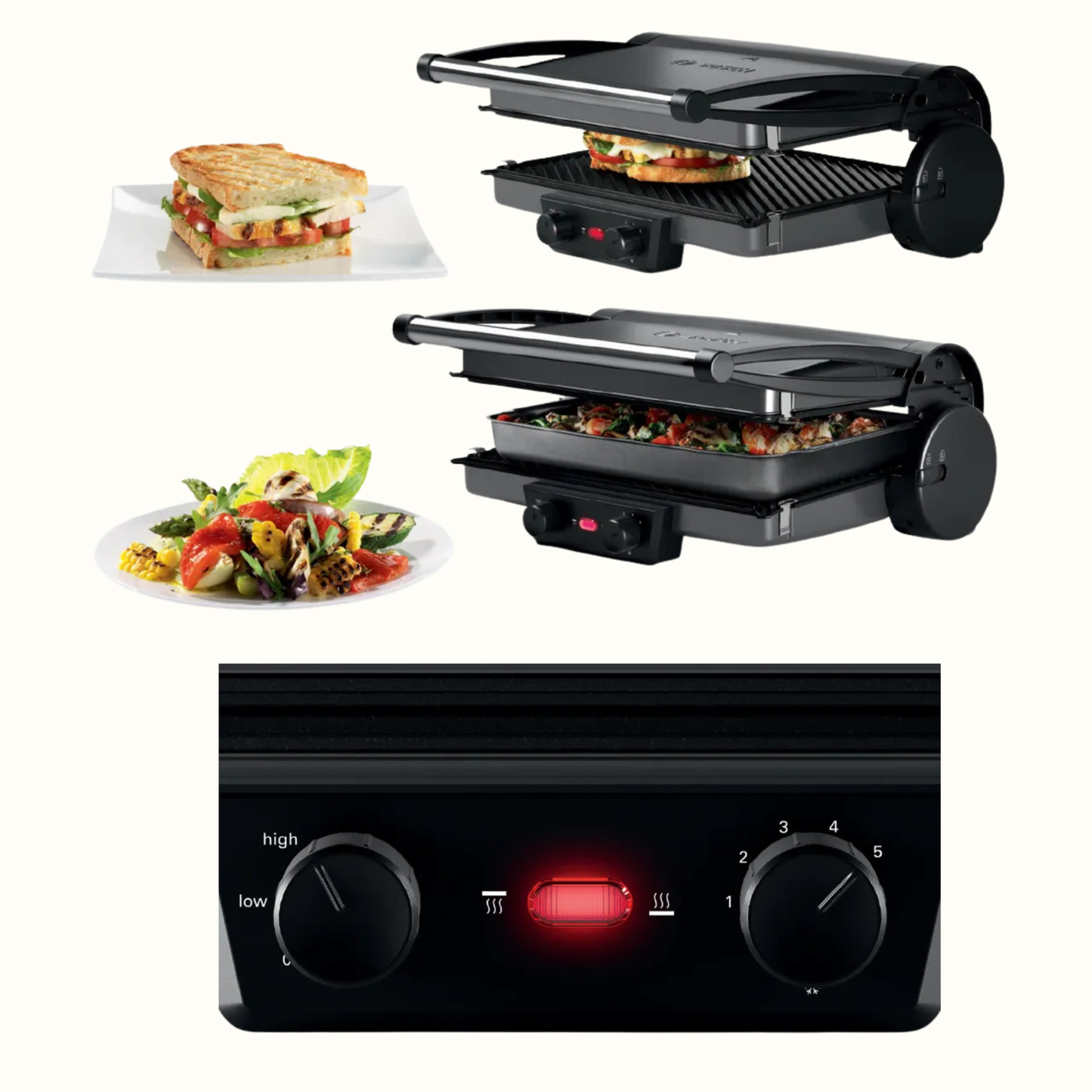 Bosch – Grill de contact 2000 W – TCG4104