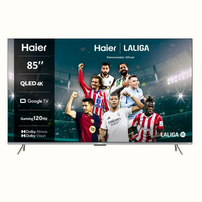 Haier – TV QLED Smart 85” – H85Q80FUX