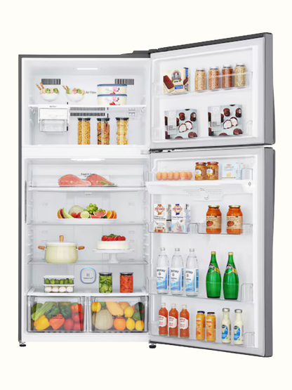 LG – Réfrigérateur 602 L Smart Inverter avec Wi-Fi – GR-H802HLHM